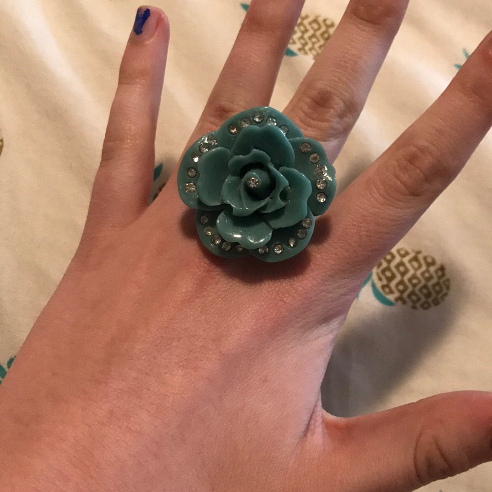 Turquoise flower